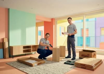 Möbelaufbau / Montage